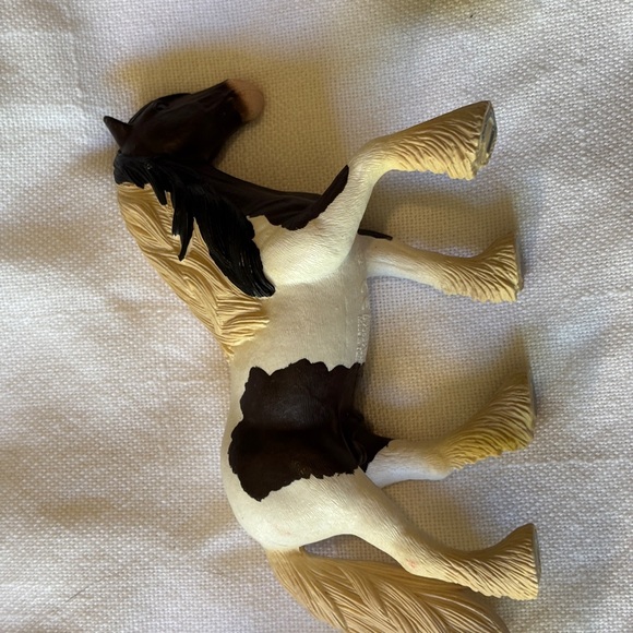 Schliech Set of 3 Horse Figurines 2 Ponies 1 Draft Horse Toys Figurines Collect - Picture 3 of 8